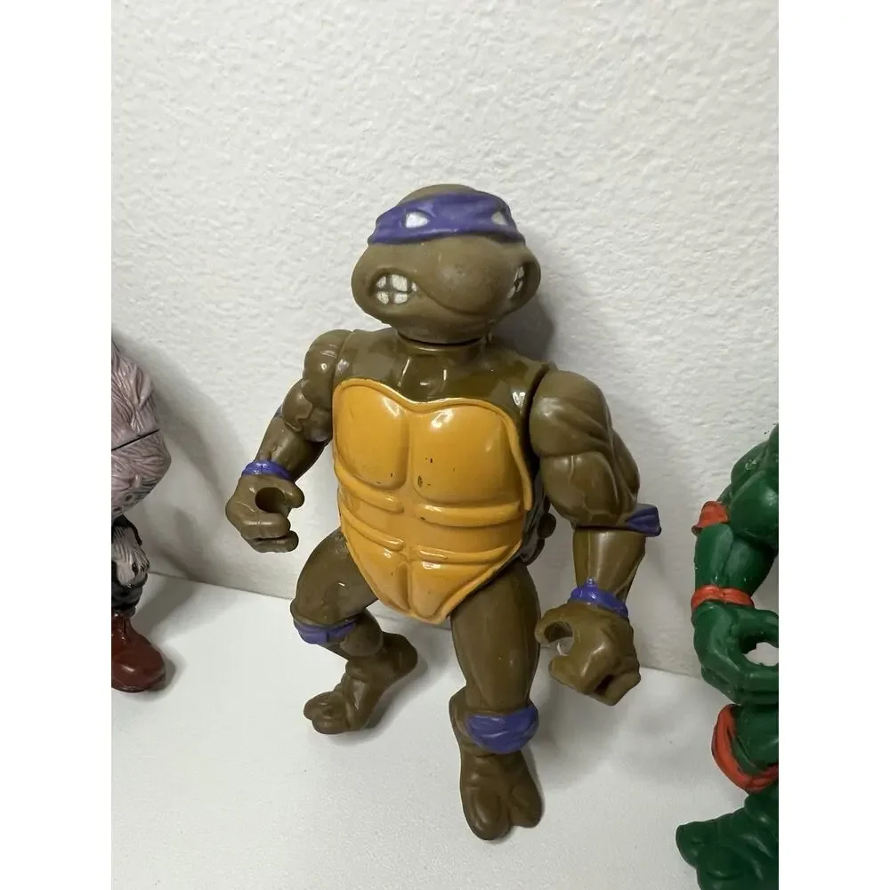 Vintage TMNT Playmates Action Figure Lot 1988-90 Turtle Copter INCOMPLETE PARTS